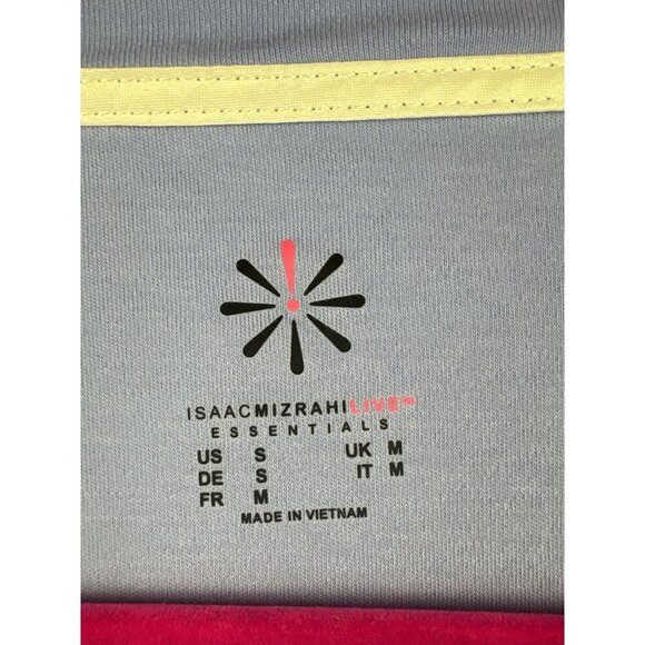 Isaac Mizrahi Live! Womens Light Blue 3/4 Sleeve Top S - Picture 4 of 6